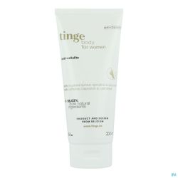 Tinge Femmes A/cellulite Crème Tube 200ml