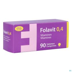 Folavit 0,4 Comprimés 90