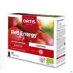 Ortis Red Energy Bio Alc 10x15ml