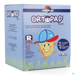 Ortopad Boys Regular Compresses Oculaires 50 Pièces