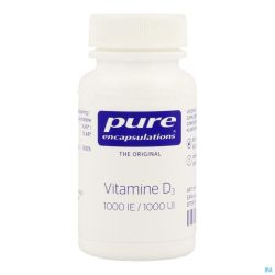 Pure Encapsulations Vitamine D3 1000 Ui 60 Gélules