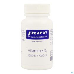 Pure Encapsulations Vitamine D3 1000 Ui 60 Gélules