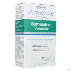 Somatoline Cosmetic Bandages Drainant Kit Recharges