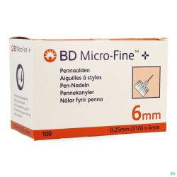 Bd Microfine Aig.stylo 0,25mm 31g 6mm 100 320734