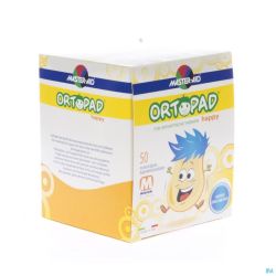 Ortopad Happy Medium Compresses Oculaires 70132 50 Pièces