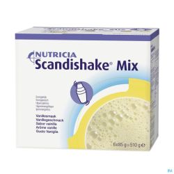 Scandishake Mix Vanille 6x85 G 