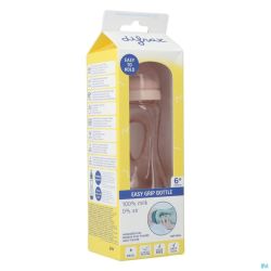 Difrax Biberon Poignee Rose 240ml