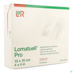 Lomatuell Pro Compresse Ster 10x10cm 50 30874