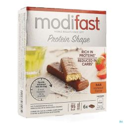 Modifast Protiplus Barre Caramel 6x27 G