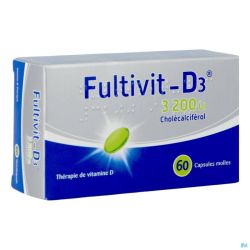 Fultivit-d3 3200iu Gélules Molle 60