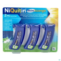 Niquitin 2,0mg Minilozenge Comprimés A Sucer 60