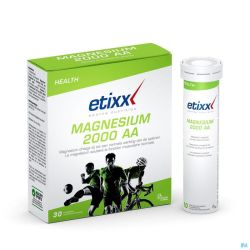 Etixx Magnesium 2000aa 30 Comprimés Effervescents