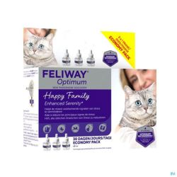 Feliway Optimum Chat Refill Flacon 3x48ml