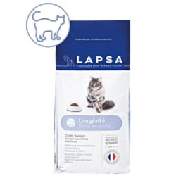 Lapsa Physiologique Chat Senior Longévité Toutes Races 2kg