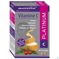 Mannavital Vitamine C Platinum 60V-CAPS 60