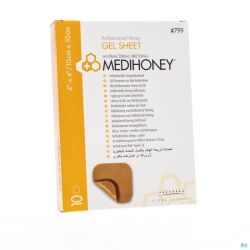Medihoney Pans Gel Miel A/bacterien 10x10cm 10