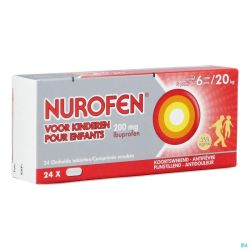 Nurofen Enfants 200 Mg 24 Comprimés