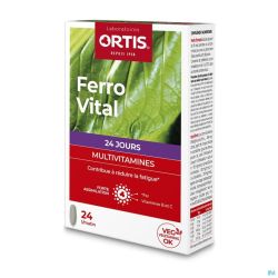 Ortis Ferro Vital 24 Comprimés