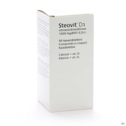 Steovit D3 90 Comprimés A Croq Contour 1000 Mg 8