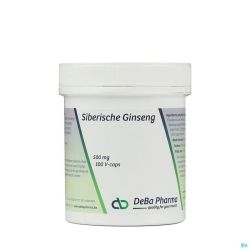 Ginseng Siberien Deba 100 Gélules 500 Mg