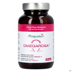 Mosquetas Omegarosa Huile Rose Musquee Flacon Gélules 90