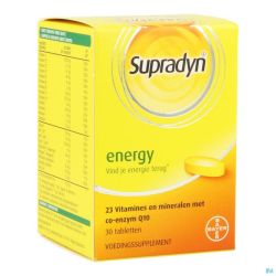 Supradyn Energy Co Q10 30 Comprimés 