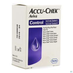 Accu Chek Aviva Control 2x2,5 Ml