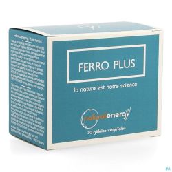 Ferro Plus Nat Energy 30 Gélules