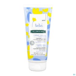 Klorane Bébé Crème Lavante Cold Cream Tube 200ml