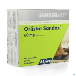 Orlistat Sandoz 84 Gélules 60 Mg