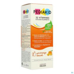 Pediakid 22 Vitamines & Oligo Eléments Sirop 125 Ml