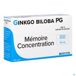 Pharmagenerix Ginkgo Biloba Pg 60 Gélules