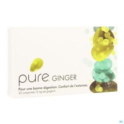 Pure Ginger Solid Pharma 30 Comprimés