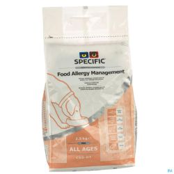 Specific Cdd-hy Food Allergy Chien 2,5kg