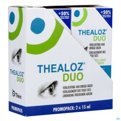 Thealoz Duo Gouttes Oculaires 2x15ml