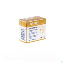 Leukopor Nr 76447 9mx2,5cm + Disp