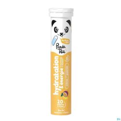 Panda Tea Hydratation Citron - Passion Comprimés Effervescents 20