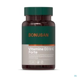 Vitamine D3 & K2 Softcaps 120 Bonusan