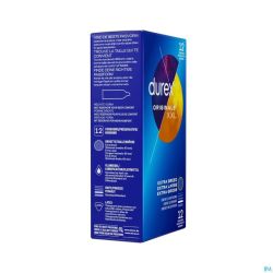 Durex Originals XXL Préservatifs 12 Pièces