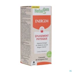 Herbalgem Energem Epuisement Physique Goutte 30ml