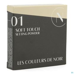 Les Couleurs De Noir Soft T.sett.poudre 01 Beige 9,5g