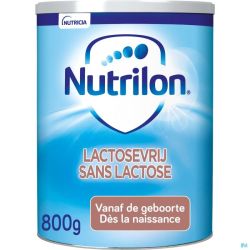 Nutrilon Sans Lactose Poudre 800 G