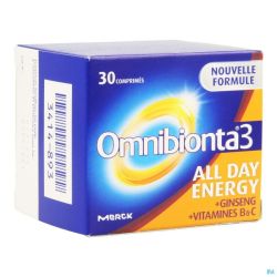 Omnibionta 3 All Day Energy 30 Comprimés 