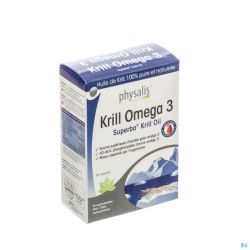 Physalis Krill Omega 3 Gélules 30