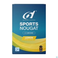 6d Sports Nougat Lemon 6x35g