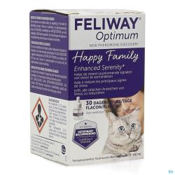 Feliway Optimum Chat Refill 30 Jour Flacon 48ml