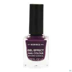 Korres Km Gel Effect Nail 74 Berry Addict 11ml