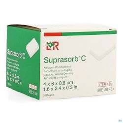 Suprasorb C 4x6x0,8cm 20481 5 Pièce