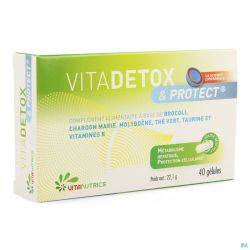 Vitadetox + Protect Gélules 40