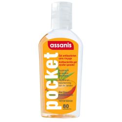 Assanis Gel Mains Exotic Mango 80 Ml